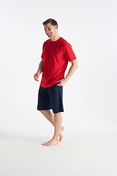 U.S. Polo Assn. Set pantaloni scurți roșii pentru bărbați 26Y