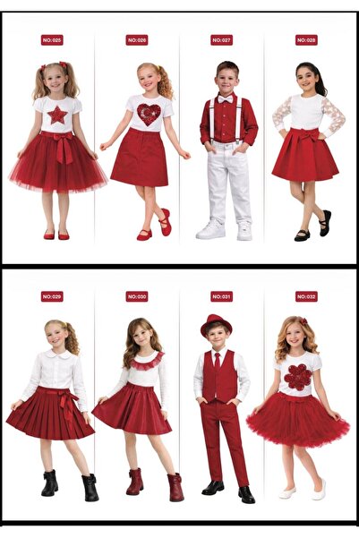 umutbebee 23 NİSAN 29 EKİM ÇOCUK GÖSTERİ KIYAFETİ KIZ&ERKEK