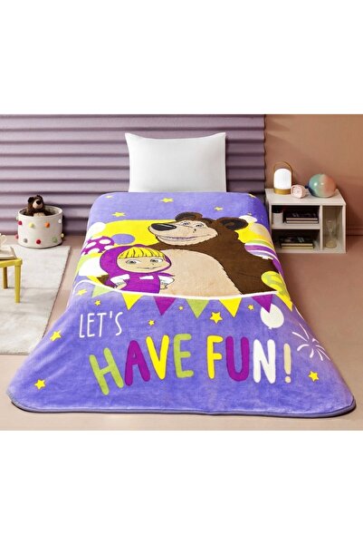 Taç Zorlutekstil Single Person Masha Blanket