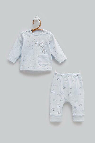 Caramell First Car Double Set for Ages 1-6 Months - Blue