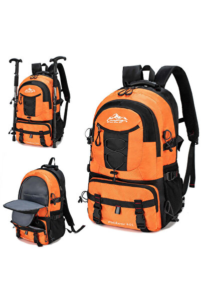 Vivendo Waterproof hiking Backpack 40L, 50x31x25 cm, with laptop Functional P...