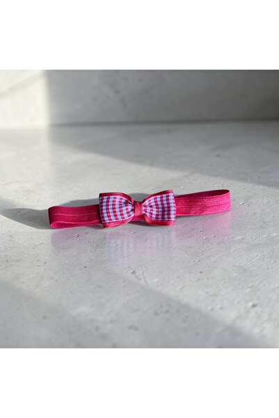 EGOMİ Red Gingham Detailed Baby Bandana