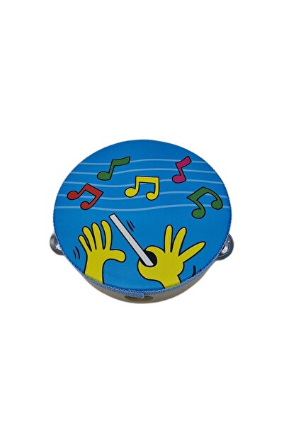 decotoys Tamburina lemn