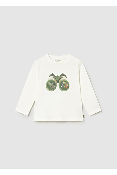 MAYORAL تي شيرت بيبي بوي مطبوع بأكمام طويلة