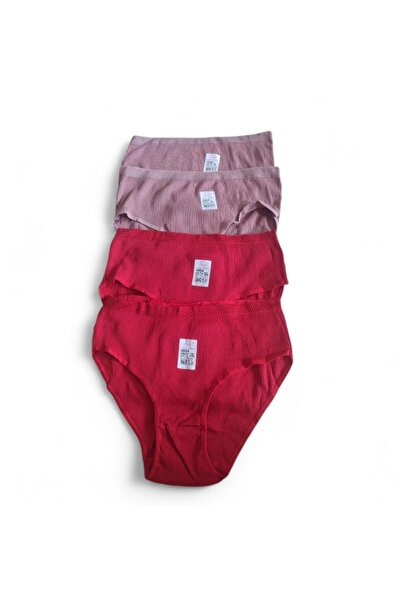 KapadokyaButik Plus Size 4-Pack Panties