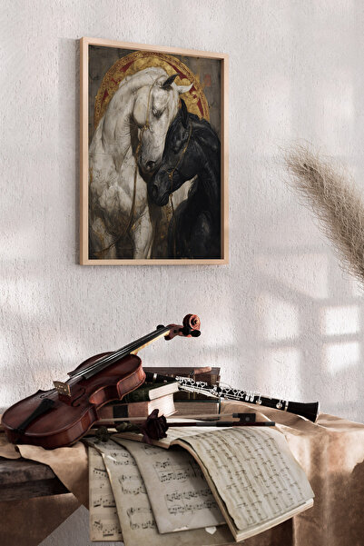 Artiera Εικόνα Ευγενούς Αλόγου, Εθνικό Διακοσμητικό Σαλόνι - Ζωγραφική Τοίχου...