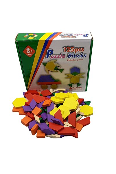 decotoys Joc tangram lemn 125 ps