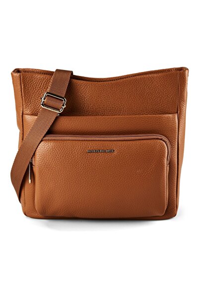 Mandarina Duck Mellow Leather Umhängetasche Leder 30 cm