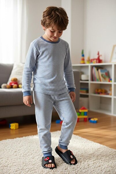 mustey Boys' Slippers, Suitable for Beach, Pool, and Daily Use