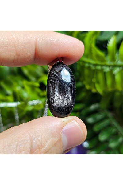 Singincraft Hypersthene Natural Stone Necklace -3- Handmade Design Products