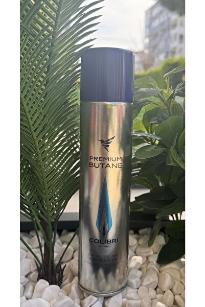 Colibri Premium Gazlı ve Pürmüzlü Çakmaklar İçin Bütan Gaz 300 ml