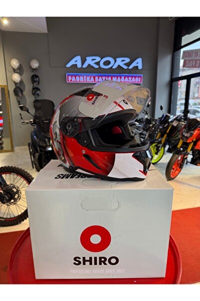 Shiro ÖZAY MOTOR SYM MOTOSİKLET KASKI KAPALI