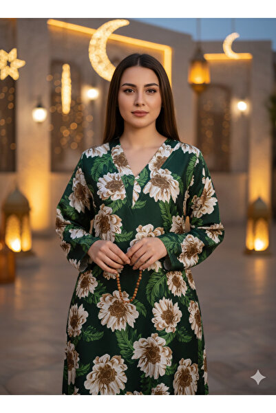 Trendak Soft floral jalabiya
