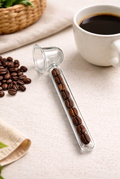 BUCOLIC Glass Coffee Measuring Spoon – Coffee Bean Design