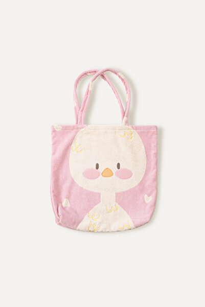 Casadora Baby 100% Organic Cotton Embroidered Towel Bag