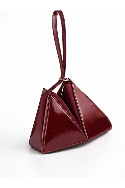 Senza Vedere Shayla Rugan Deri El ve ve Omuz Çanta