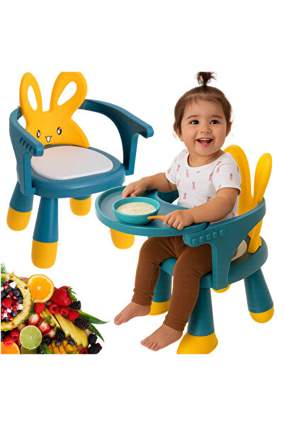 MC Micostore Scaun de Masa pentru Copii, 2 in 1, Tava Detasabila si Reglabila...