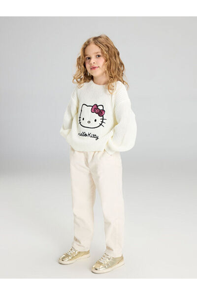 LC Waikiki Girl's Velvet Pants with Waist Cord for Style Keepers from Uzg Store