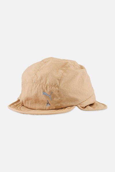 Puma Men brand Logo Adjustable Strap Cap, Tan