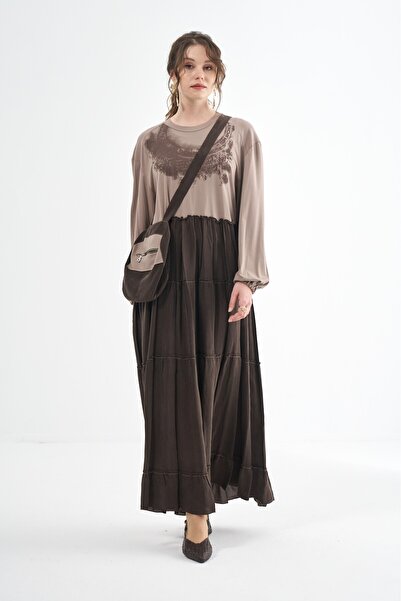 MissWhence Çanta Detaylı Elbise