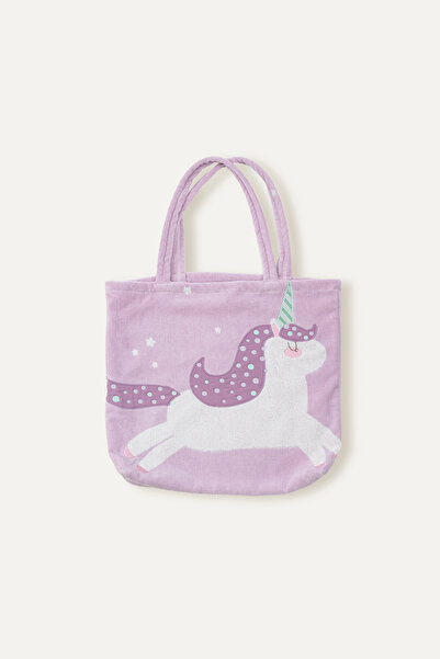 Casadora Baby 100% Organic Cotton Embroidered Towel Bag