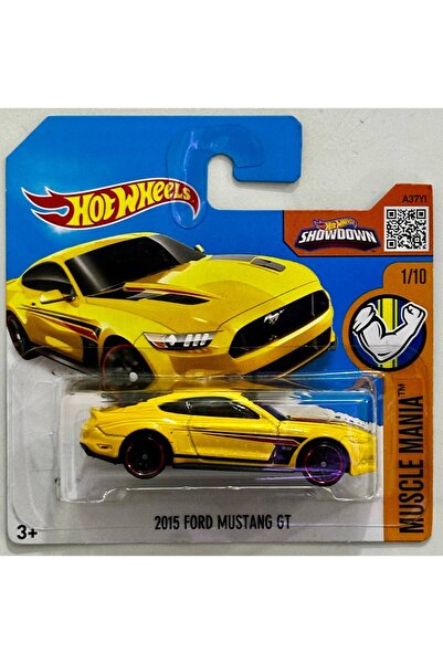 HOT WHEELS HotWheels 2015 Ford Mustang GT - 2016 Serisi - 1/64 Ölçek