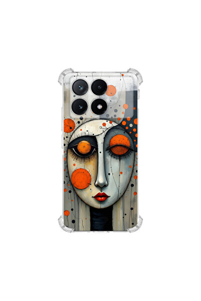 PrintiFy Corner Protection Case Compatible with Poco X6 Pro Metamorphosis Foc...