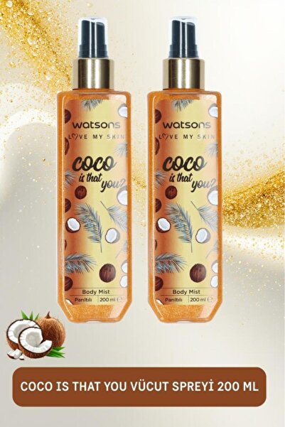Watsons Coco Is That You Vücut Spreyi 200 ml x2 Adet