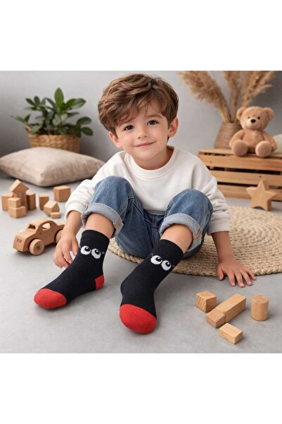 gigigiyim Eye Printed Boys' Socks