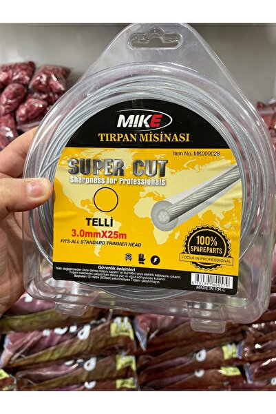 MIKE TIRPAN MİSİNASI TELLİ 3.0mmX25m