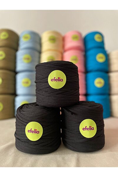 Leila shop ЧЕРНА ПАМУЧНА ПРЪЖКА ЗА ПЛЕТЕНЕ - (600-650ГР) 1 БРОЙ