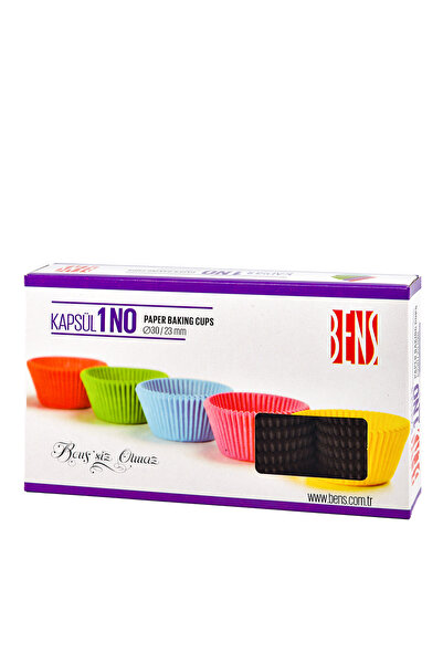 BENS 1 NO KAHVERENGİ KAPSÜL (30X23 1000 ADET)