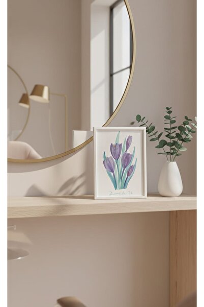 DecorKa Hand Painted Painting - Unique Floral Collection, Gift for March 1-8