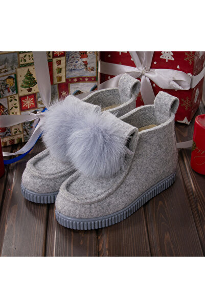 Tellus Women's Winter Felt Ankle Boots, 00088