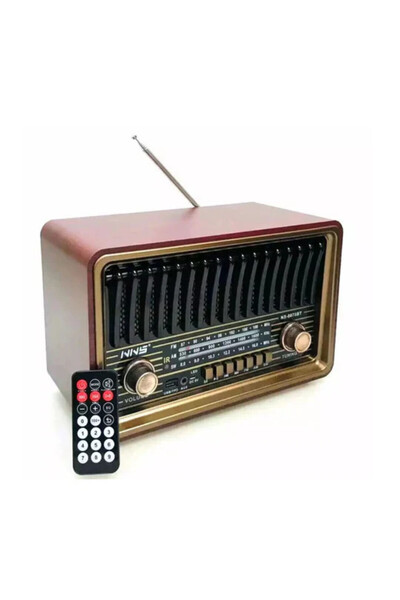 Vivendo Classic Vintage Radio NNS NS-8075BT with Bluetooth and TWS function