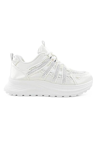 Tmall Women's Sports Shoes,With Mesh Inserts, D1475, White