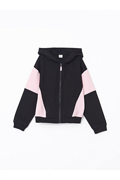 LC Waikiki Timeless Clothing & Timeless Choices Hooded Girls' Zip-Up Sweatshirt