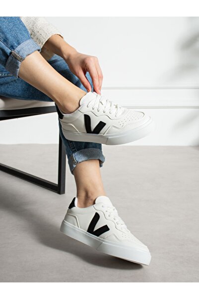 ALEMDAR AYAKKABI Vento White Women's Sneakers