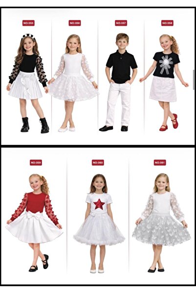 umutbebee 23 NİSAN 29 EKİM ÇOCUK GÖSTERİ KIYAFETİ KIZ&ERKEK