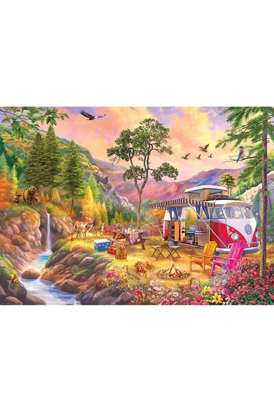 Eurographics Puzzle 1000 pieces - Camper's Paradise (Eurographics-6000-5866)