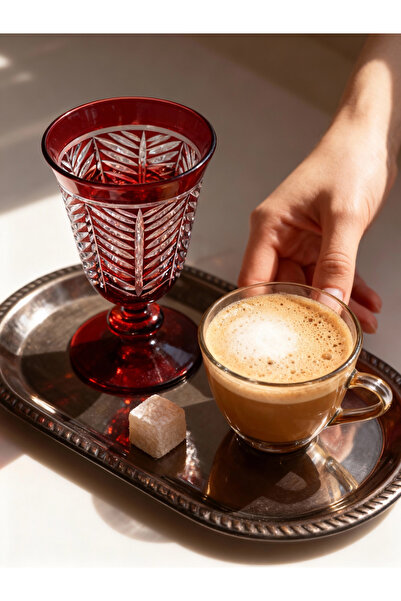 Margerie Crystal Goods مارجيرى لانزا كأس بتصميم عصري 200 سي سي |   كوب قهوة و...