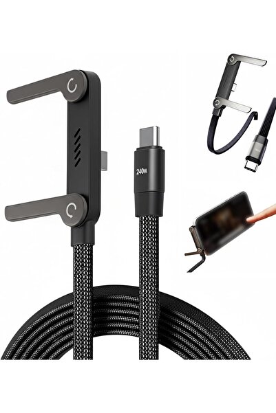 genernic 2 in 1 Invisible Stand Charger Cable