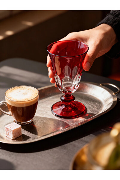 Margerie Crystal Goods Margerie Nora El Kesimi Kadeh 200cc | Kahve Yanı & Su ...