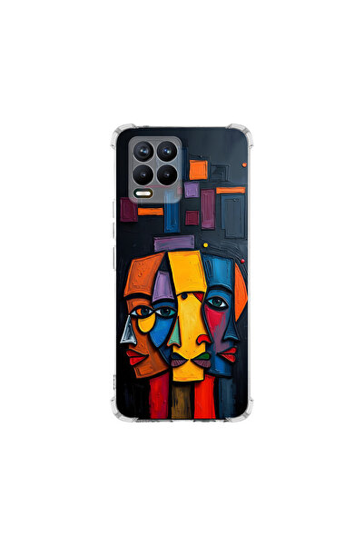 PrintiFy Corner Protection Case Compatible with Realme 8 Pro Metamorphosis Tr...