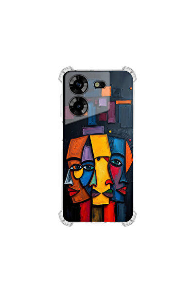 PrintiFy Corner Protection Case Compatible with Tecno Pova 5 Metamorphosis Tr...