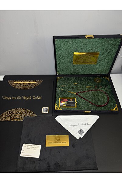 EnazStore High-End Collectible Amber Prayer Beads Made from the World's Large...