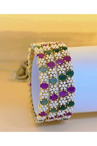 Arjwan Accessories Stunning plated bracelets with a captivating sparkle and d...