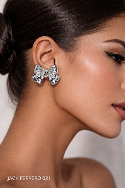 Jack Ferrero Bowknot Nail Earrings
