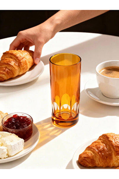 Margerie Crystal Goods كوب مارجير نورا للمياه بسعة 485 سي سي مقطوع يدويًا |  ...