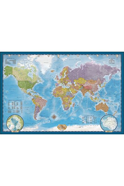 Eurographics Puzzle 5000 pieces - World Map (Eurographics-8520-5890)